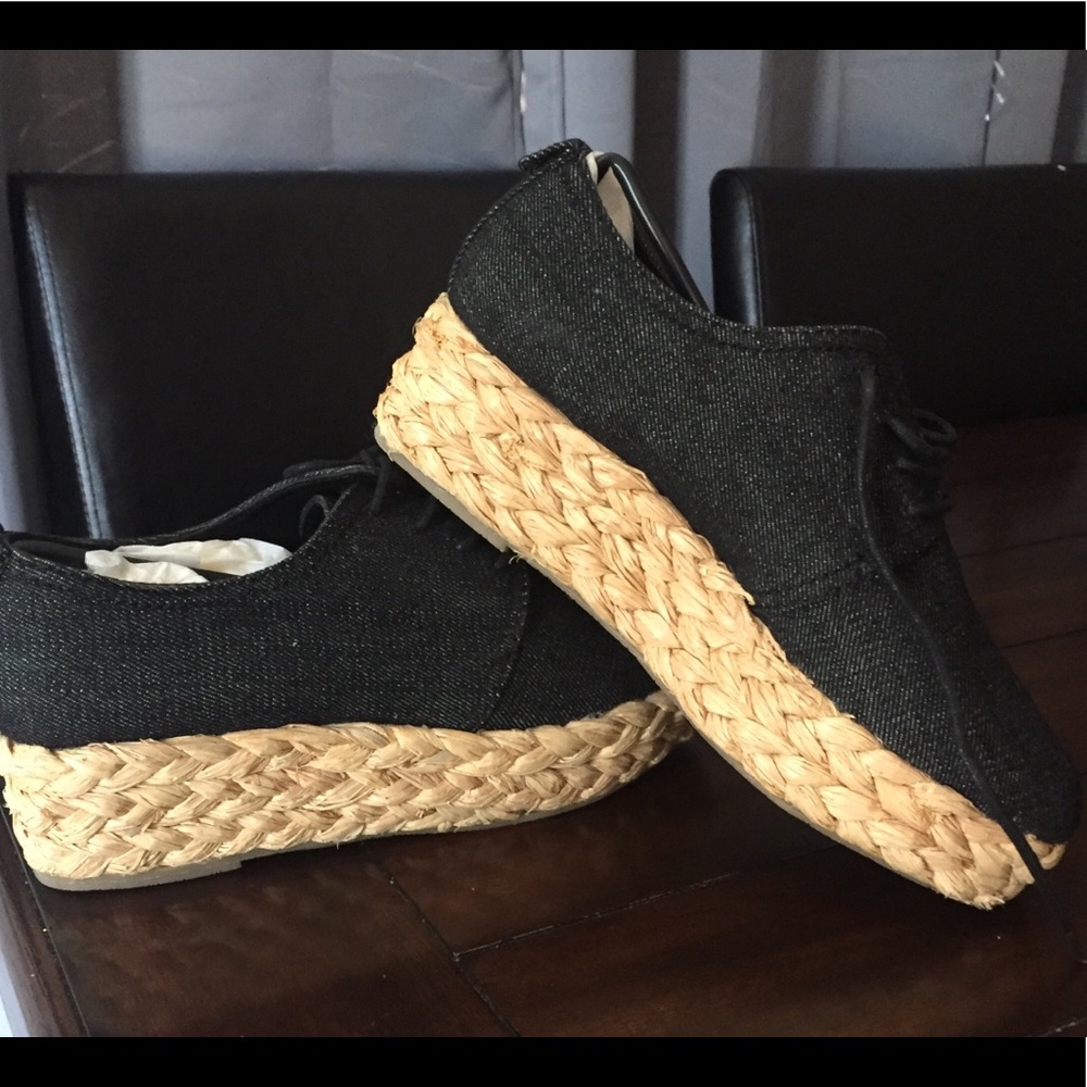 Calvin Klein denim shoes
